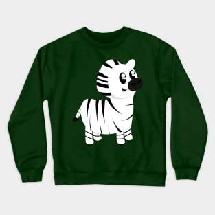 Cute Zebra Crewneck Sweatshirt